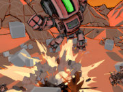 Robek anggota tubuh lawan robot lalu gunakan bagian mereka sebagai milik Anda dalam petarung mirip Gang Beasts, Mecha Mayhem