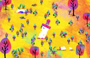 Bersembunyi di antara NPC dan tusuk temanmu di pesta pembunuhan multipemain layar yang sama gratis ini