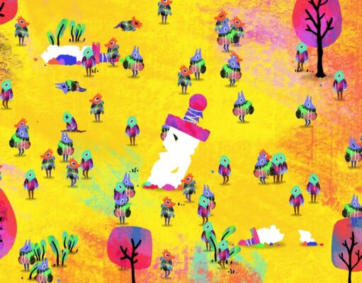 Bersembunyi di antara NPC dan tusuk temanmu di pesta pembunuhan multipemain layar yang sama gratis ini