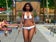 The Sims 4 memulai peta jalan baru yang aneh dengan penyegaran pada pakaian renang dasar