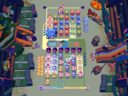 Battle Vision Network adalah game pertarungan teka-teki pertandingan tiga yang kompetitif dari pembuat Grindstone