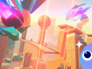 Phantom Spark adalah pembalap melayang dengan suasana dingin yang sempurna dan pembangunan dunia fantasi yang menyedihkan