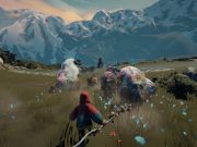 Herdling melihat Anda memandu beberapa hewan menggemaskan menuju puncak misterius