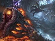 Dalam pembuat strategi aksi RailGods, Cthulhu adalah kereta api dan sebaiknya Anda tetap memberinya makan