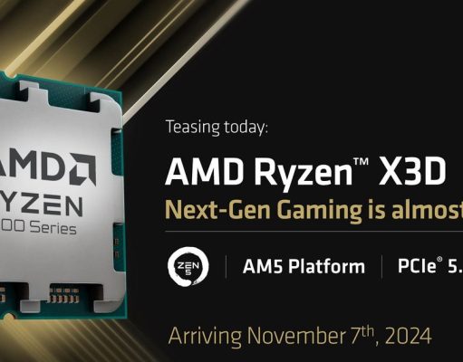 Prosesor AMD Ryzen 9000X3D, dengan cache mewahnya, diluncurkan pada 7 November