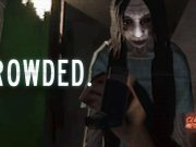 Oh bagus, aku diikuti melalui stasiun kereta bawah tanah yang ramai oleh monster yang hanya bisa kulihat