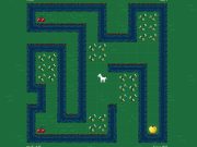 Pagari kuda berjiwa bebas yang tidak bisa berhenti makan rumput di game puzzle harian enclose.horse