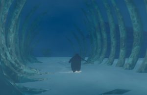 Demo Penguin Colony menunjukkan kehidupan sebagai burung yang tidak bisa terbang itu kesepian, menakutkan, canggung, dan menarik secara kosmis